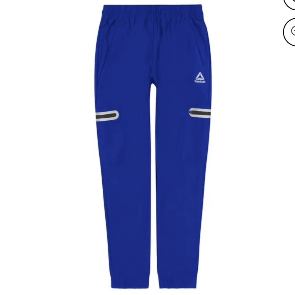 Reebok royal blue joggers - boys size XL 14/16